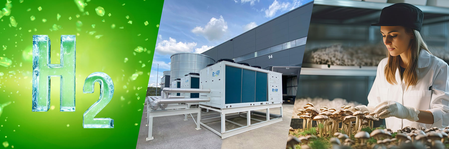 Hydrogen Cooling, Industry Cooling, Climate Control Systems